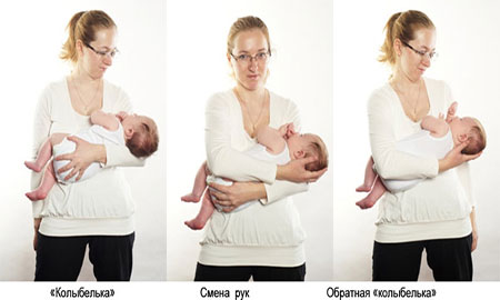 Как носить малыша на руках