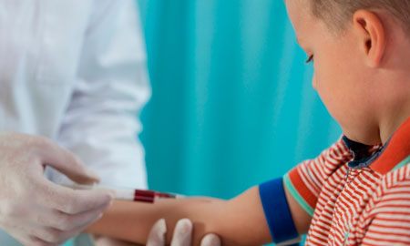 Анализ крови у ребенка