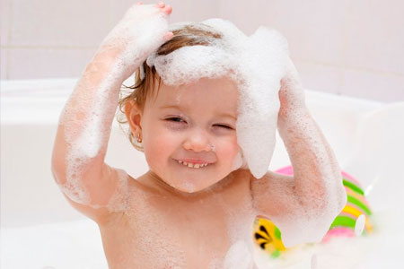 Расслабляющие ванны для ребенка